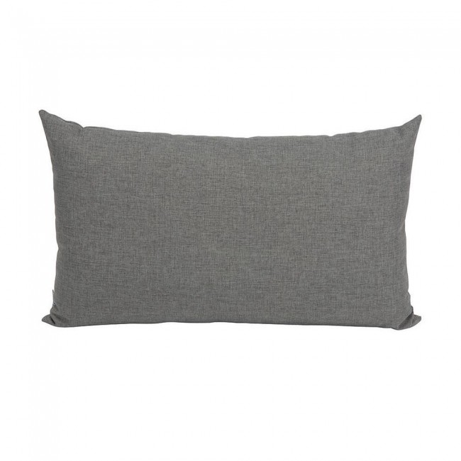 Stern Rückenkissen zu Bank/Liege Holly 100% Polyester Dessin grau meliert