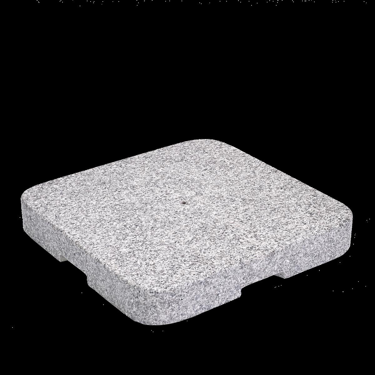 Glatz Granitsockel Z, 90 kg, 64×64×9 cm, Naturstein
