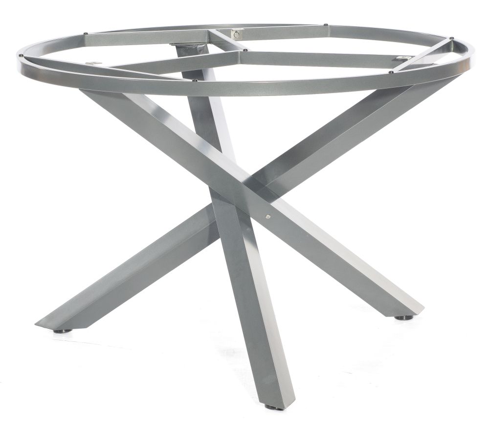 Alu-Tischgestell "Base-Spectra" 110 cm  für Tischplatten Ø 134 Aluminium anthrazit von SonnenPartner
