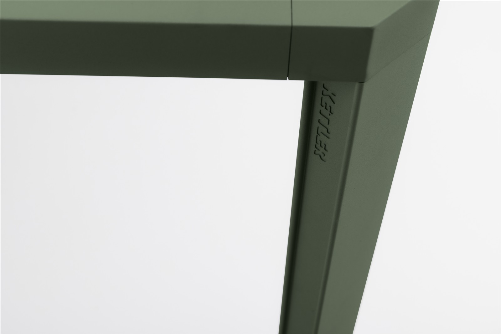 KETTLER Beistelltisch LATITUDE 50 x 50 Aluminium grün