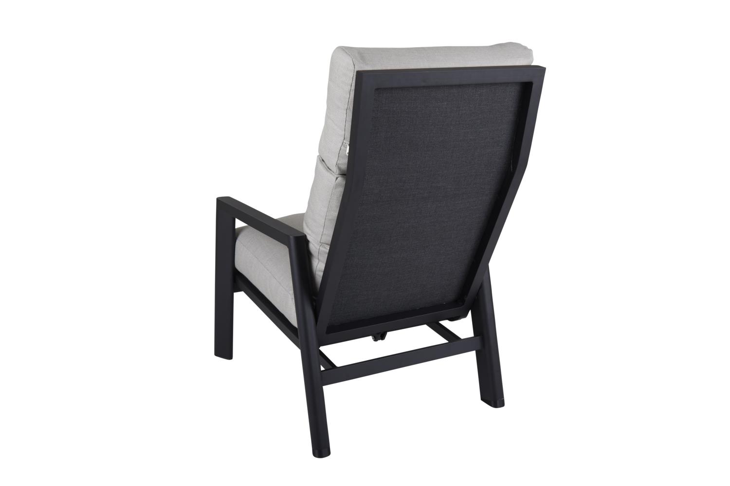 Brafab Positionssessel Slide Schwarz/Ash