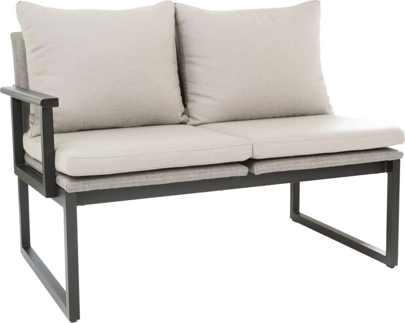 Stern Tammo Armlehnen-SETAluminium schwarz matt