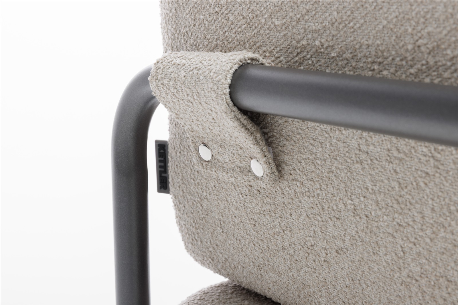 KETTLER TRIBE Mittelteil Aluminium/Polyester anthrazit matt/Boucle beige