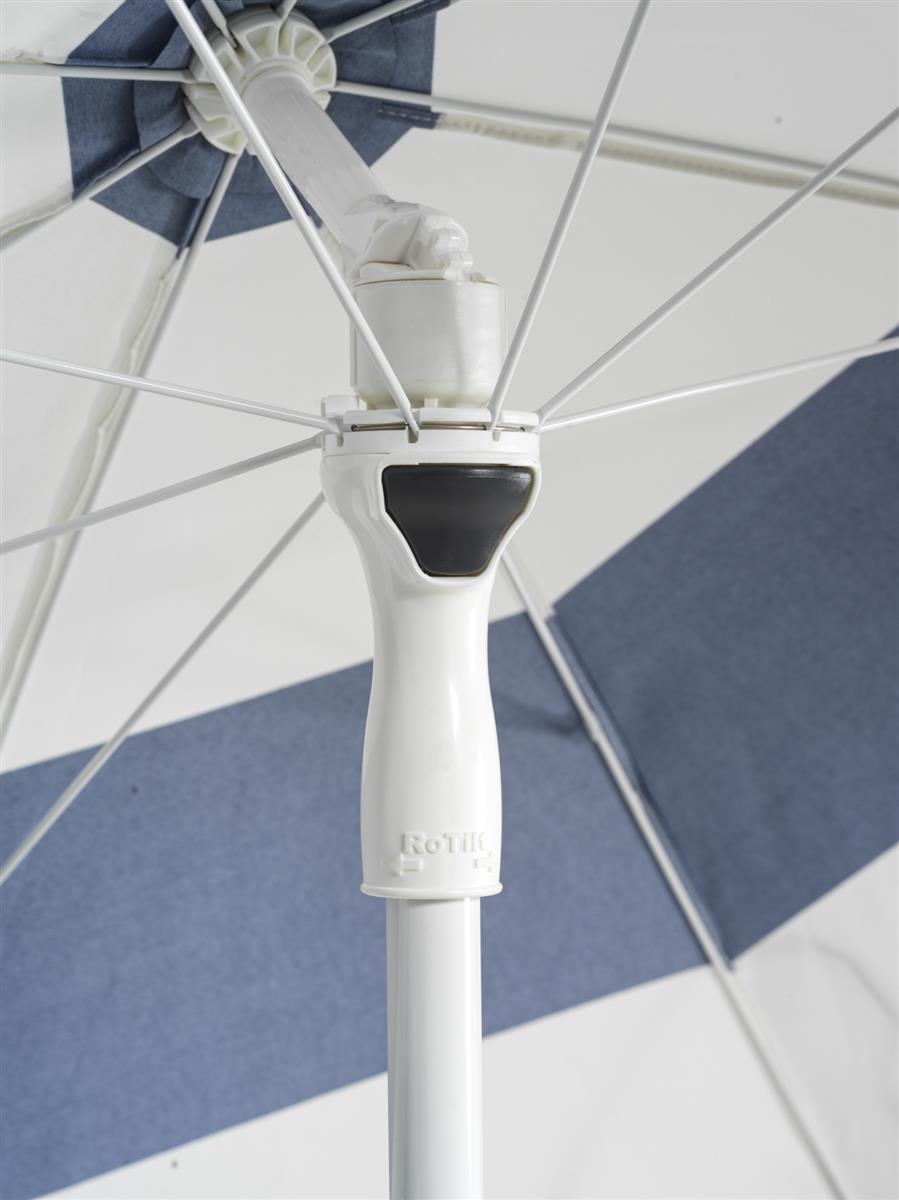 Brafab Sonnenschirm Follina Ø180 cm Black-White Flag