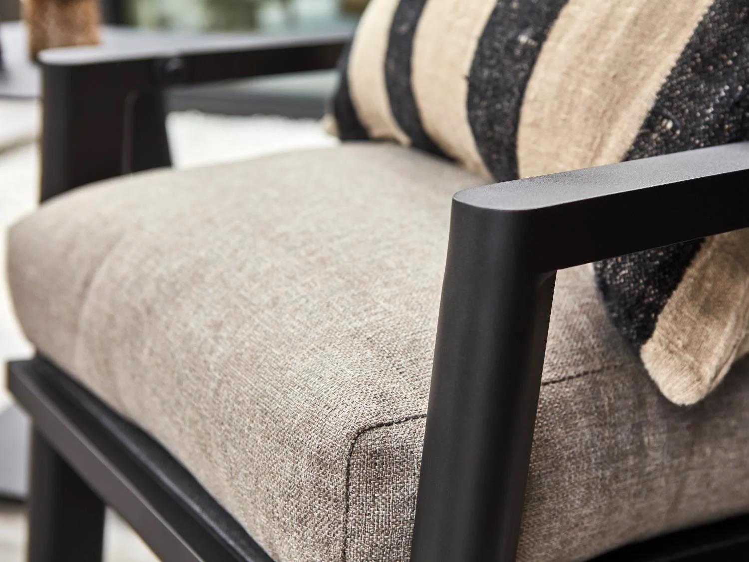 Brafab Positionssessel Slide Schwarz/Ash