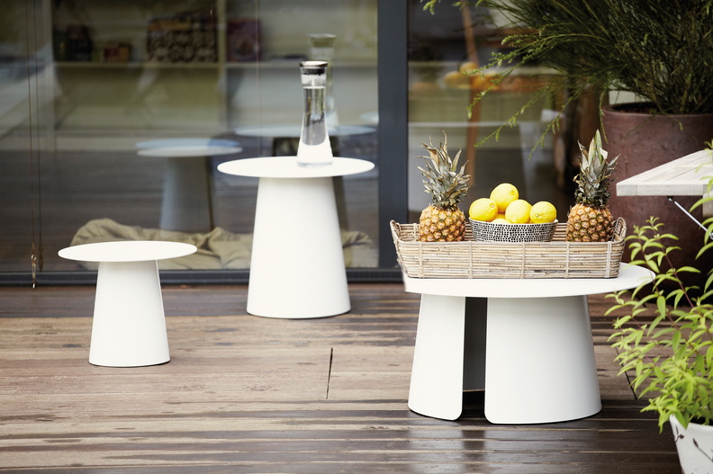 Jan Kurtz feel Beistelltisch weiß