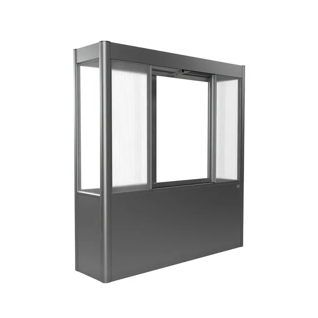 Biohort Gewächshaus Florentina 2 x 0.5 (202 x 55 x 214 cm) dunkelgrau-metallic