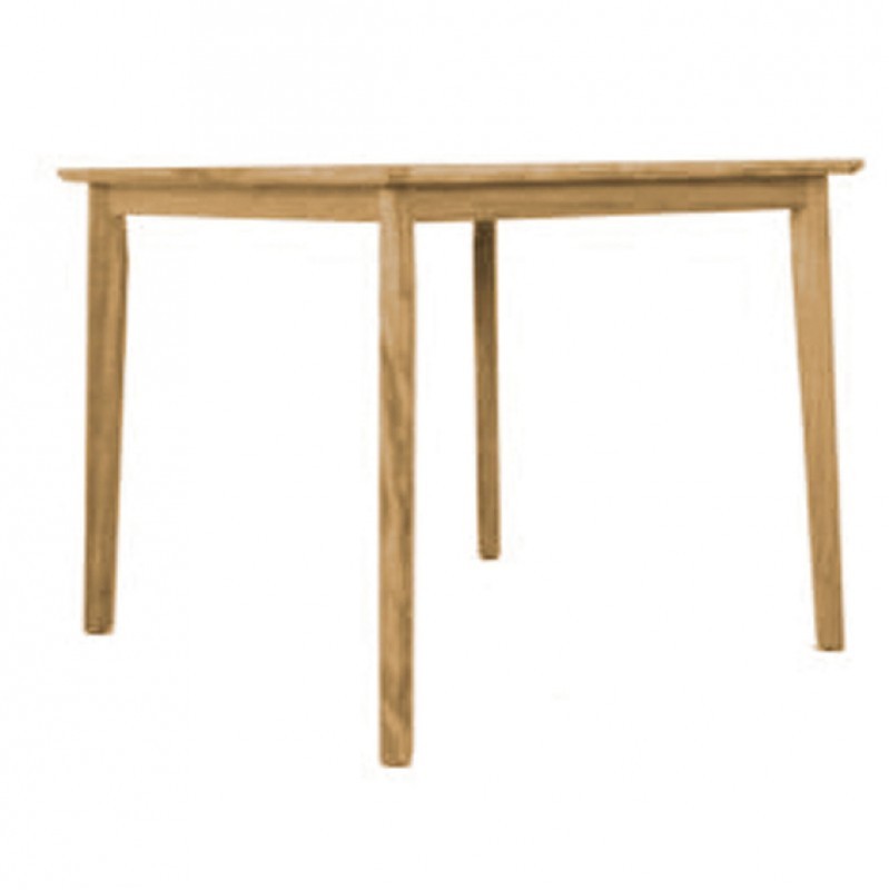 ARCO Lugano Balkon Tisch Teakholz 60 x 70 cm