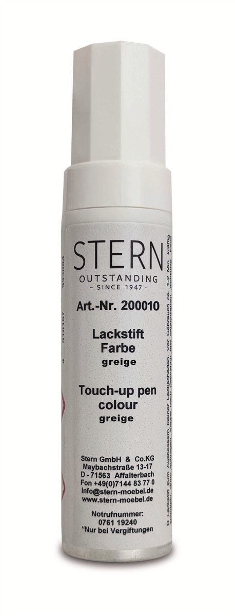Stern Lackstift 12 ml Farbe greige