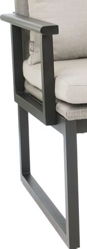 Stern Tammo Armlehnen-SETAluminium schwarz matt