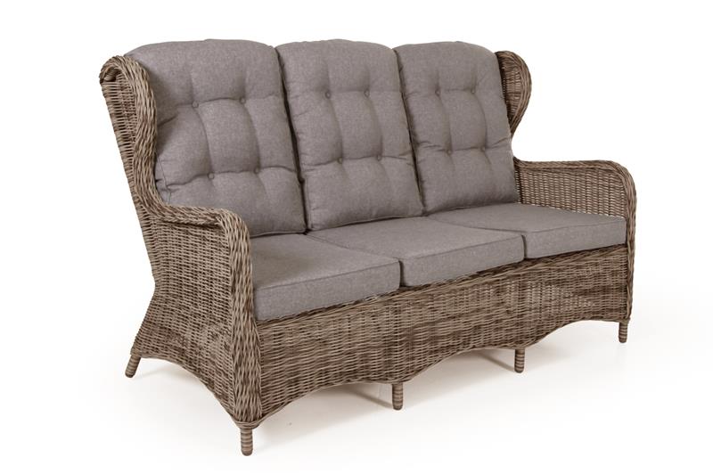 Brafab Rosita Sofa 3-Sitzer natur inkl. Kissen