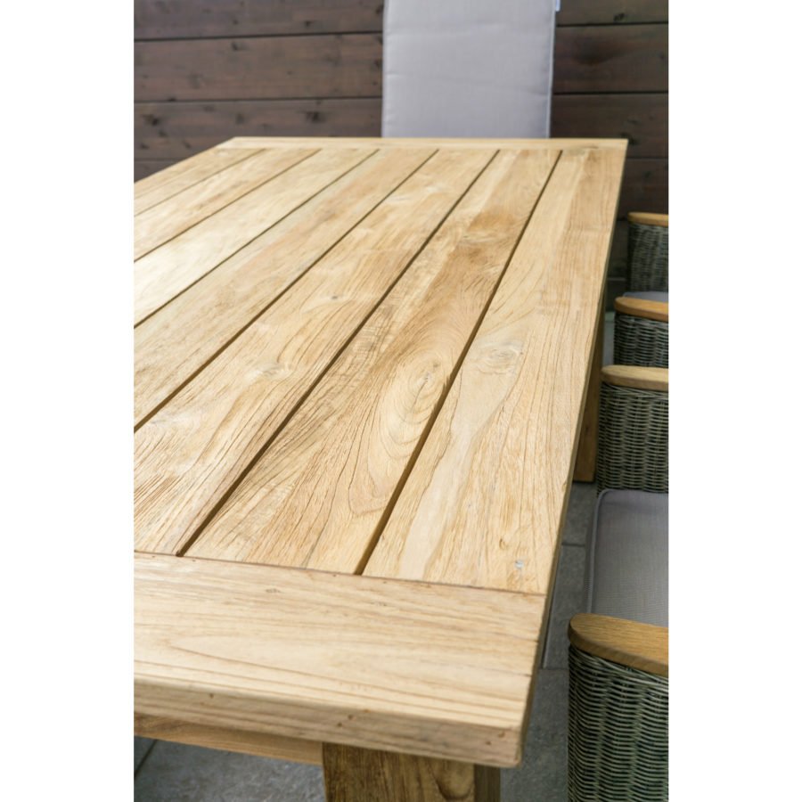 Zebra Oskar Tisch 230x100 cm Teak