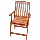 Sitzkissen LUCY ocker-terrakotta-gelb