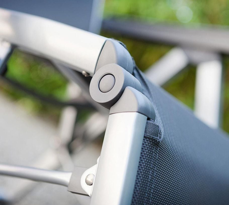 KETTLER BASIC PLUS Relaxsessel Silber / Anthrazit