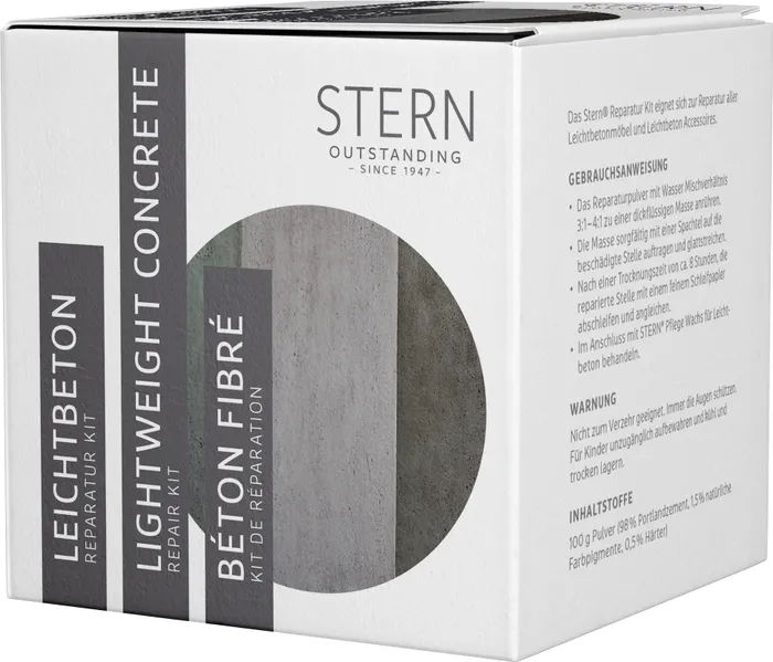 Stern Stern Reperatur Kit für Leichtbeton 100 g