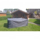 Abdeckhaube TOTO für 6 Hochlehner und 1 ovalen Tisch 