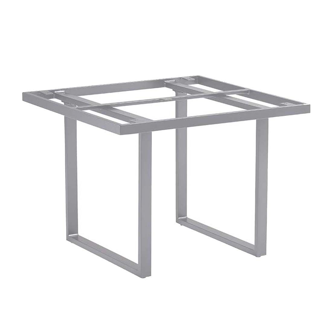 KETTLER SKATE Casual Dining Tischgestell 95 x 95 Silber